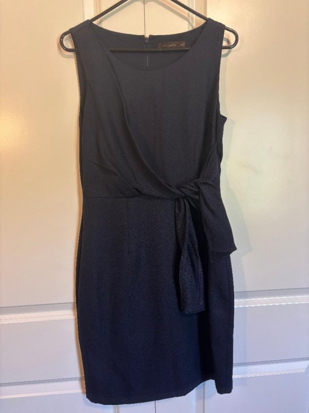 Navy Blue Sheath Dress